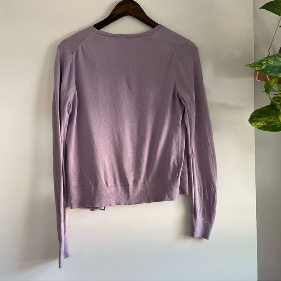 Ann Taylor Lilac‎ button up Cardigan 🦋🌸 - Picture 2 of 12